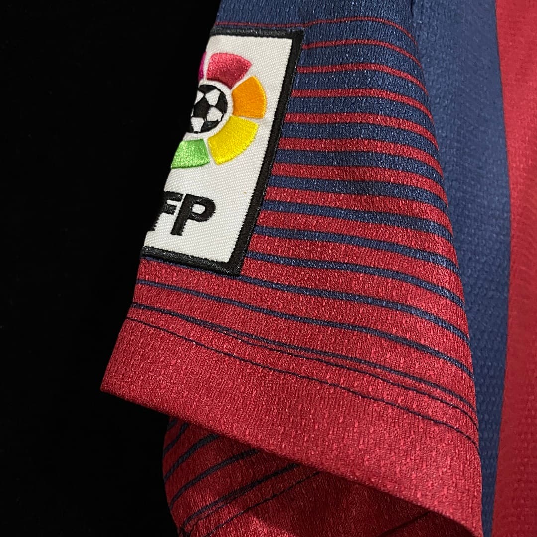 FC Barcelone Maillot Domicile Retro miniature 5