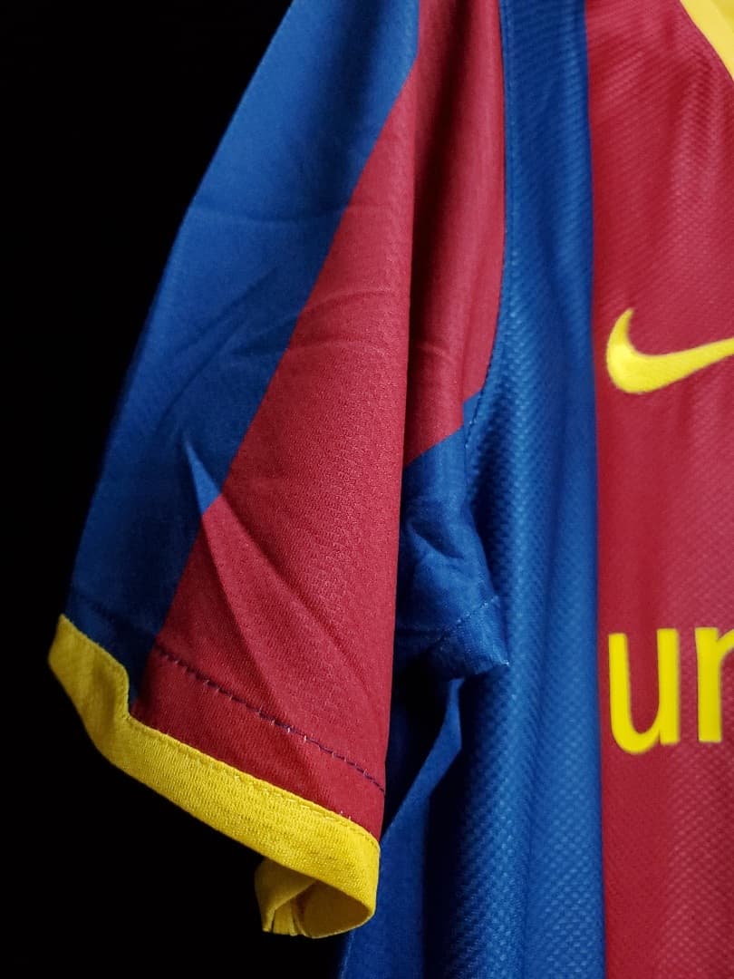FC Barcelone Maillot Domicile Retro 2010-2011 miniature 9