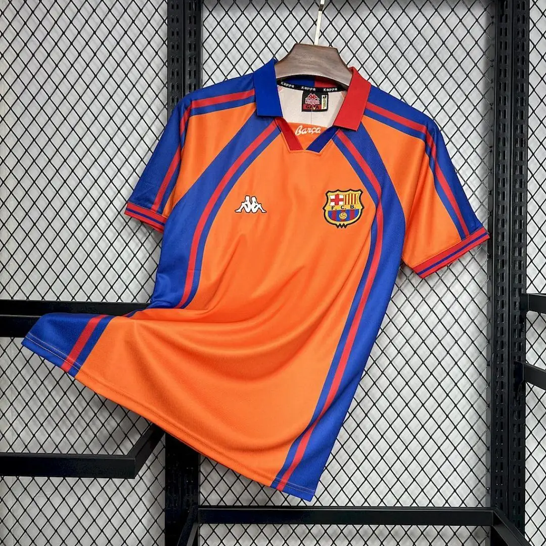FC Barcelone Maillot Extérieur Retro 1998