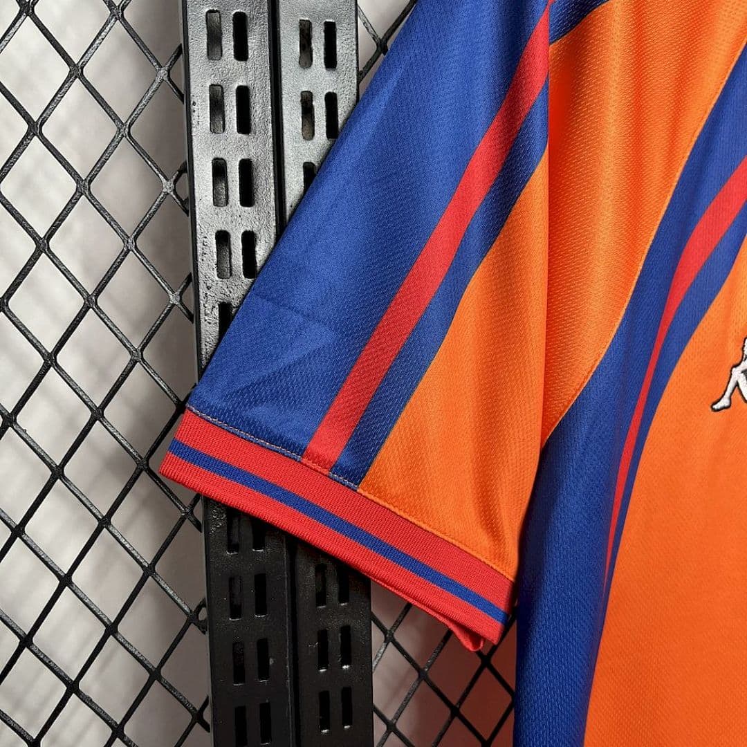 FC Barcelone Maillot Extérieur Retro 1998 miniature 3