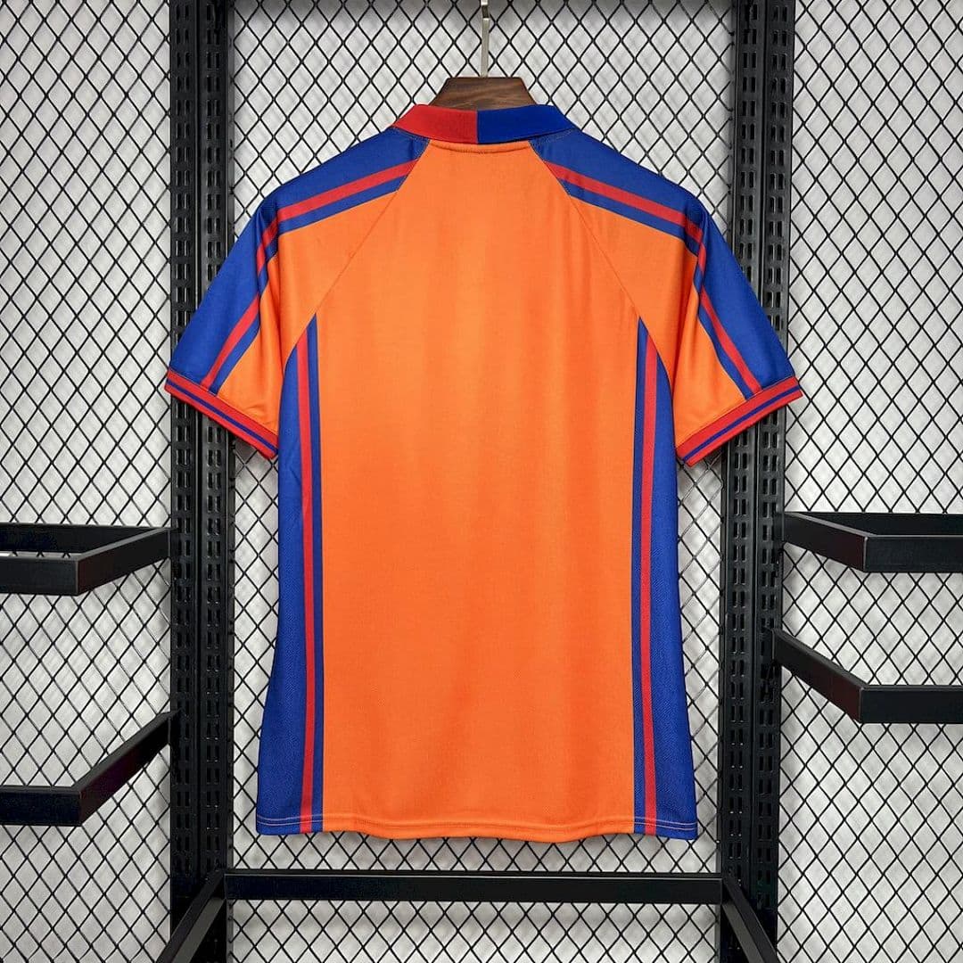 FC Barcelone Maillot Extérieur Retro 1998 miniature 7