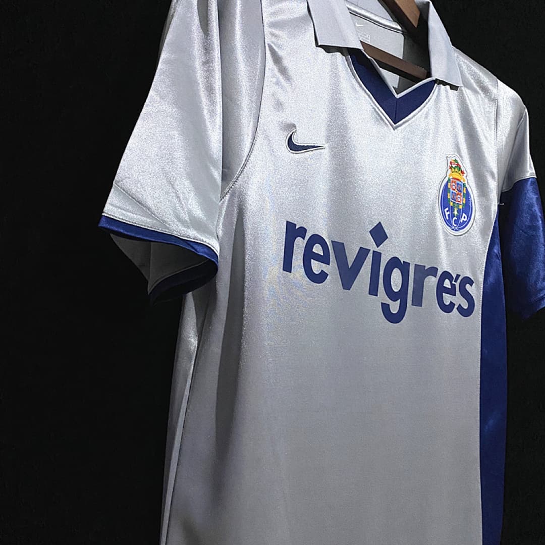 FC Porto Maillot Extérieur Retro 2001 miniature 4