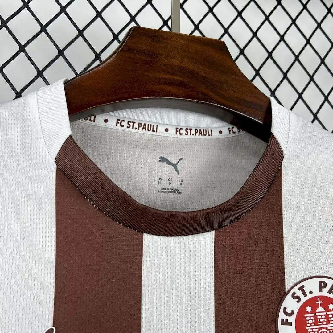 Fc St Pauli 2025-2026 Maillot Domicile miniature 2