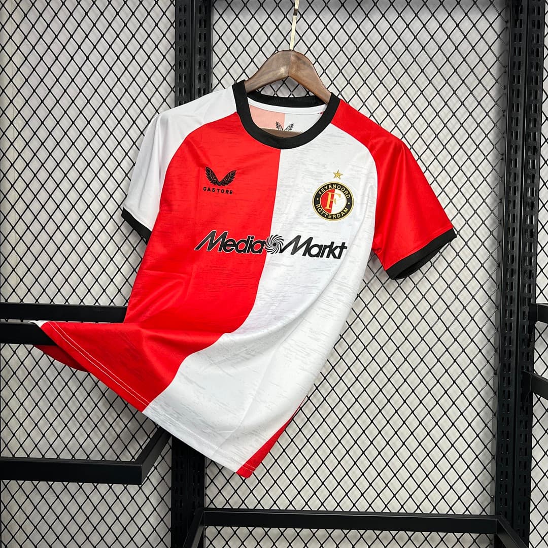 Feyenoord Rotterdam 2024-2025 Maillot Domicile miniature 6