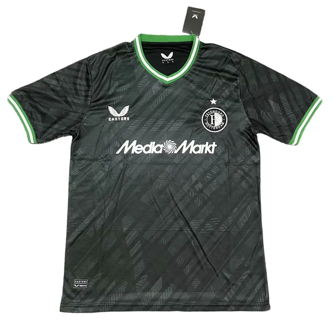 Feyenoord Rotterdam 2024-2025 Maillot Extérieur