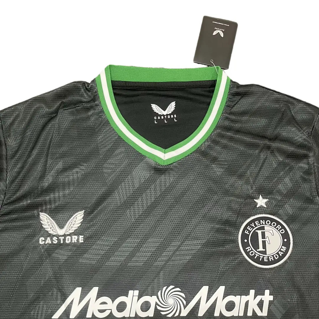 Feyenoord Rotterdam 2024-2025 Maillot Extérieur miniature 2