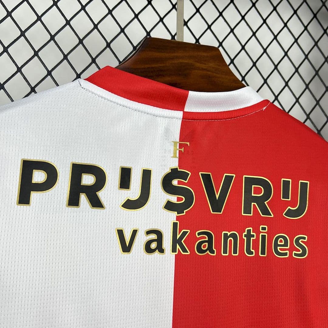 Feyenoord Rotterdam 2025-2026 Maillot Domicile miniature 10