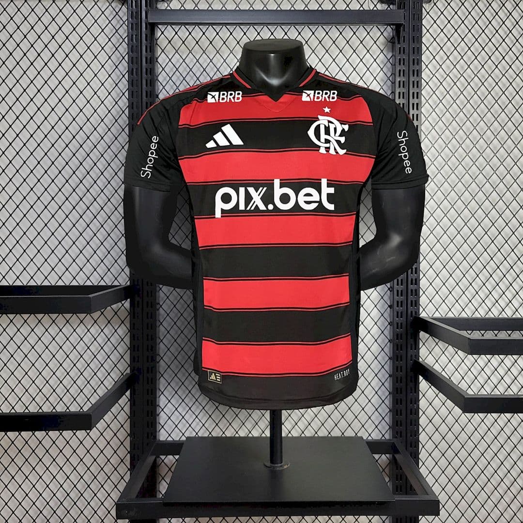 Flamengo Maillot Domicile Version Joueur miniature 8