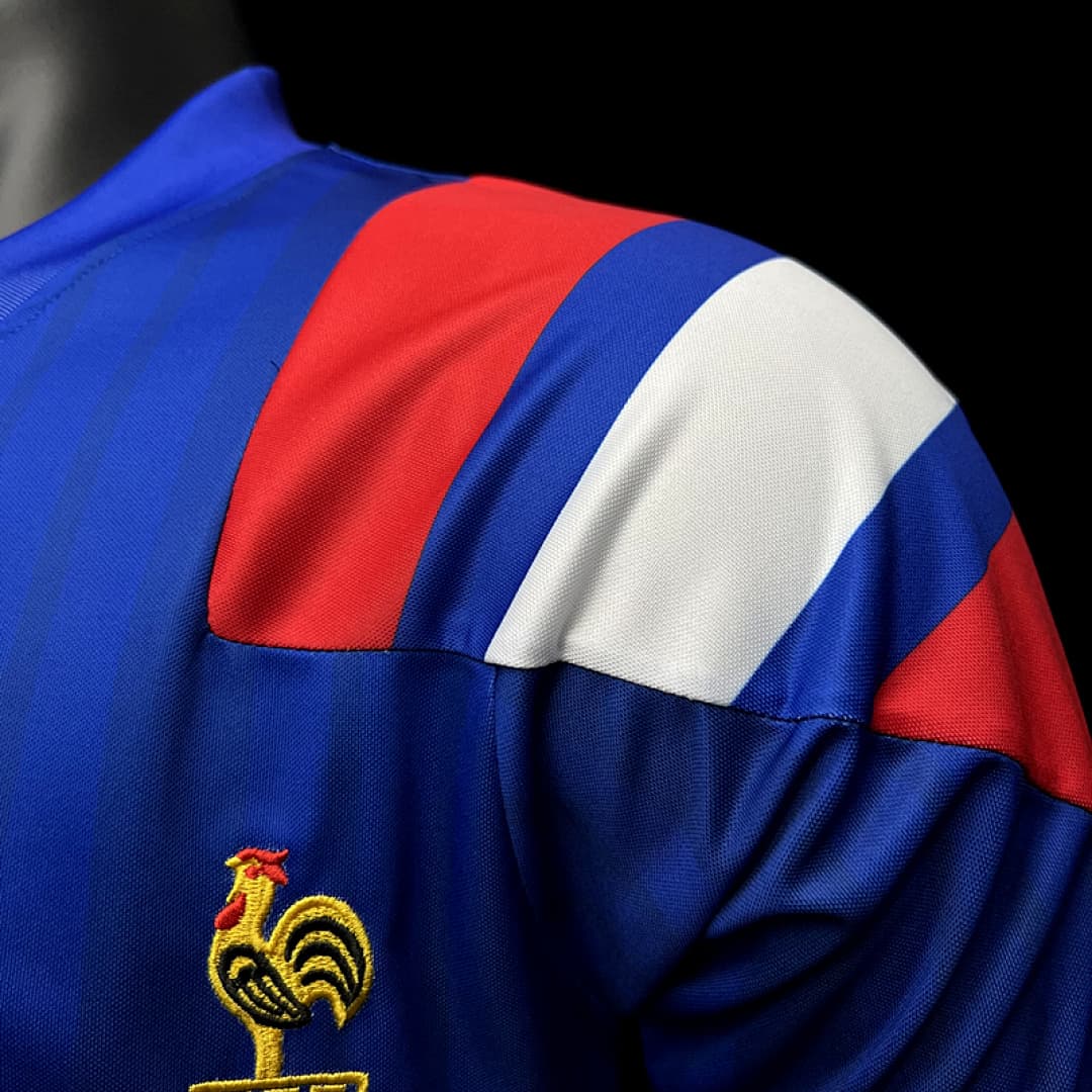 France Maillot Domicile Retro miniature 4