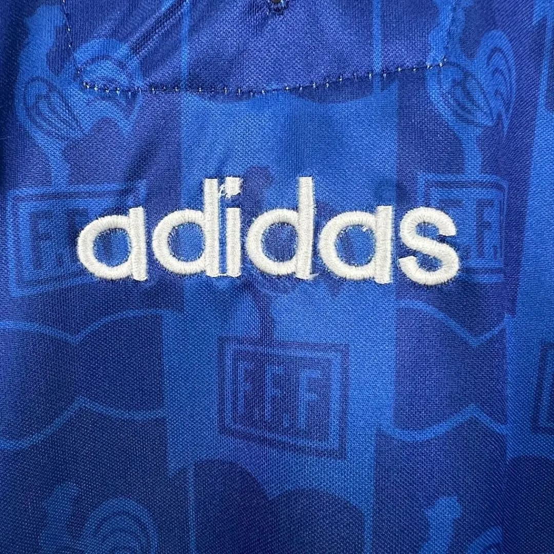 France Maillot Domicile Retro 1996 miniature 2