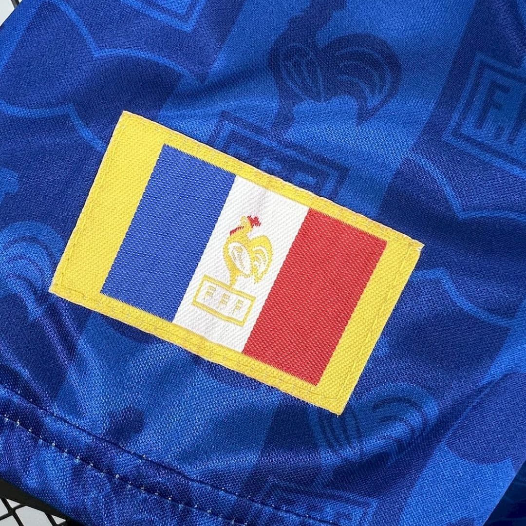 France Maillot Domicile Retro 1996 miniature 5