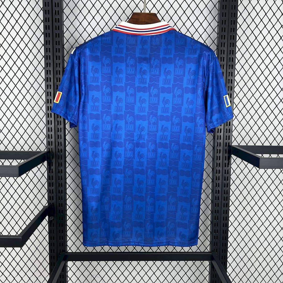 France Maillot Domicile Retro 1996 miniature 7