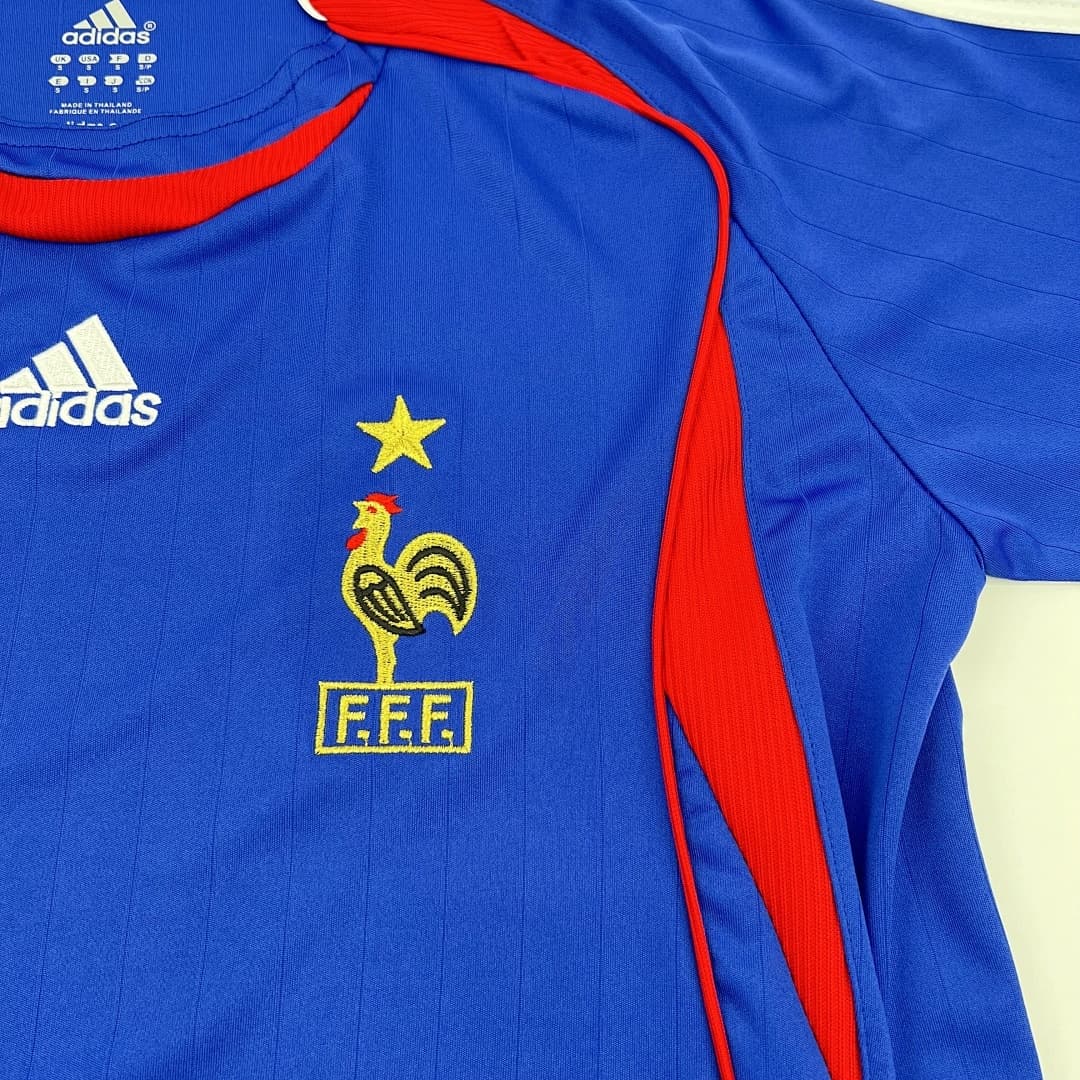 France Maillot Domicile Retro 2006 miniature 6