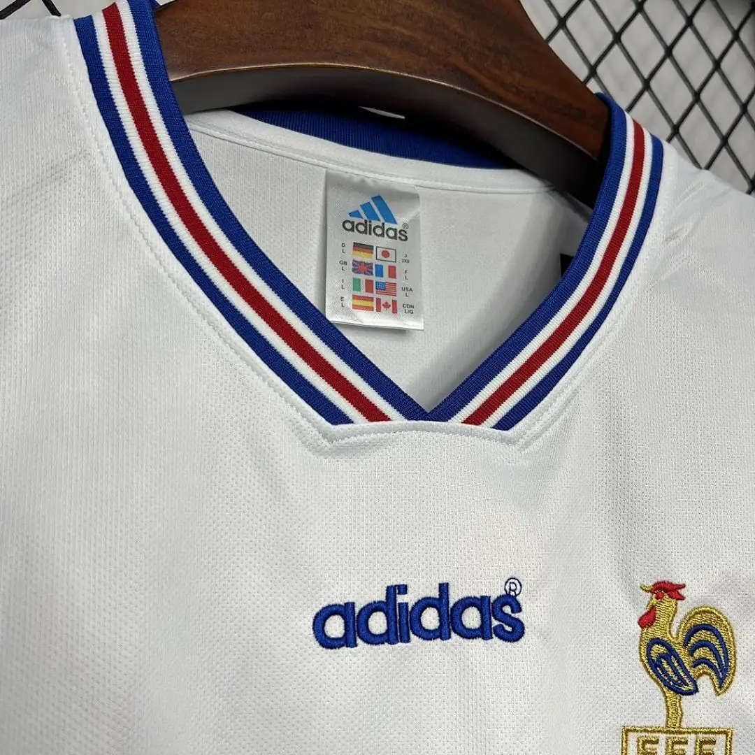 France Maillot Extérieur Retro 1996 miniature 2