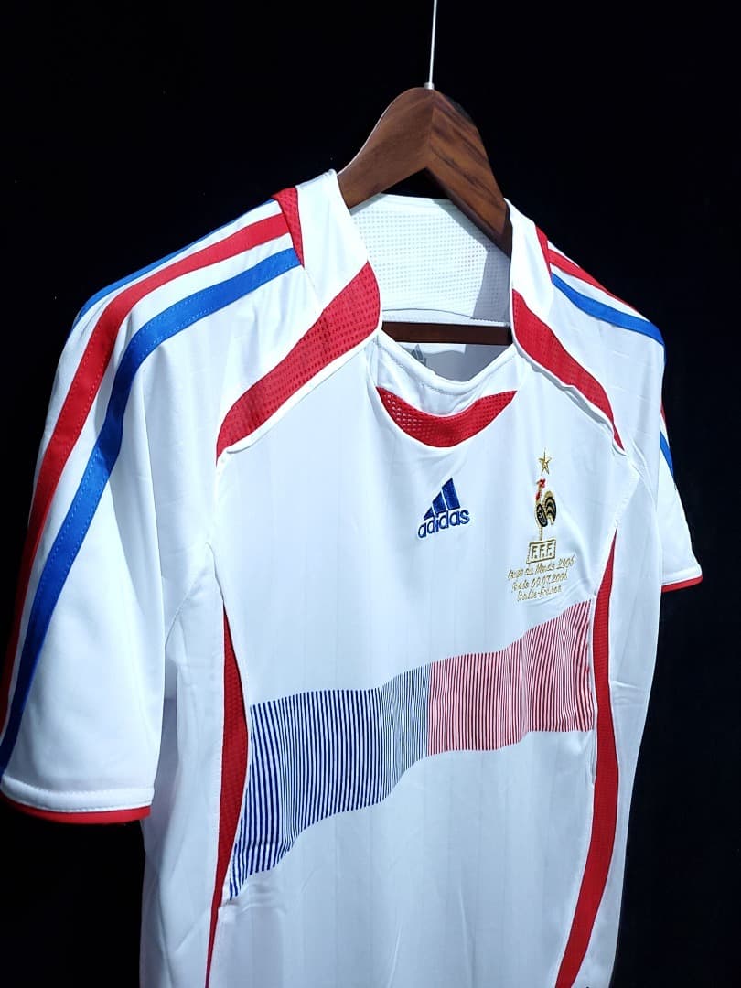 France Maillot Extérieur Retro 2006 miniature 3