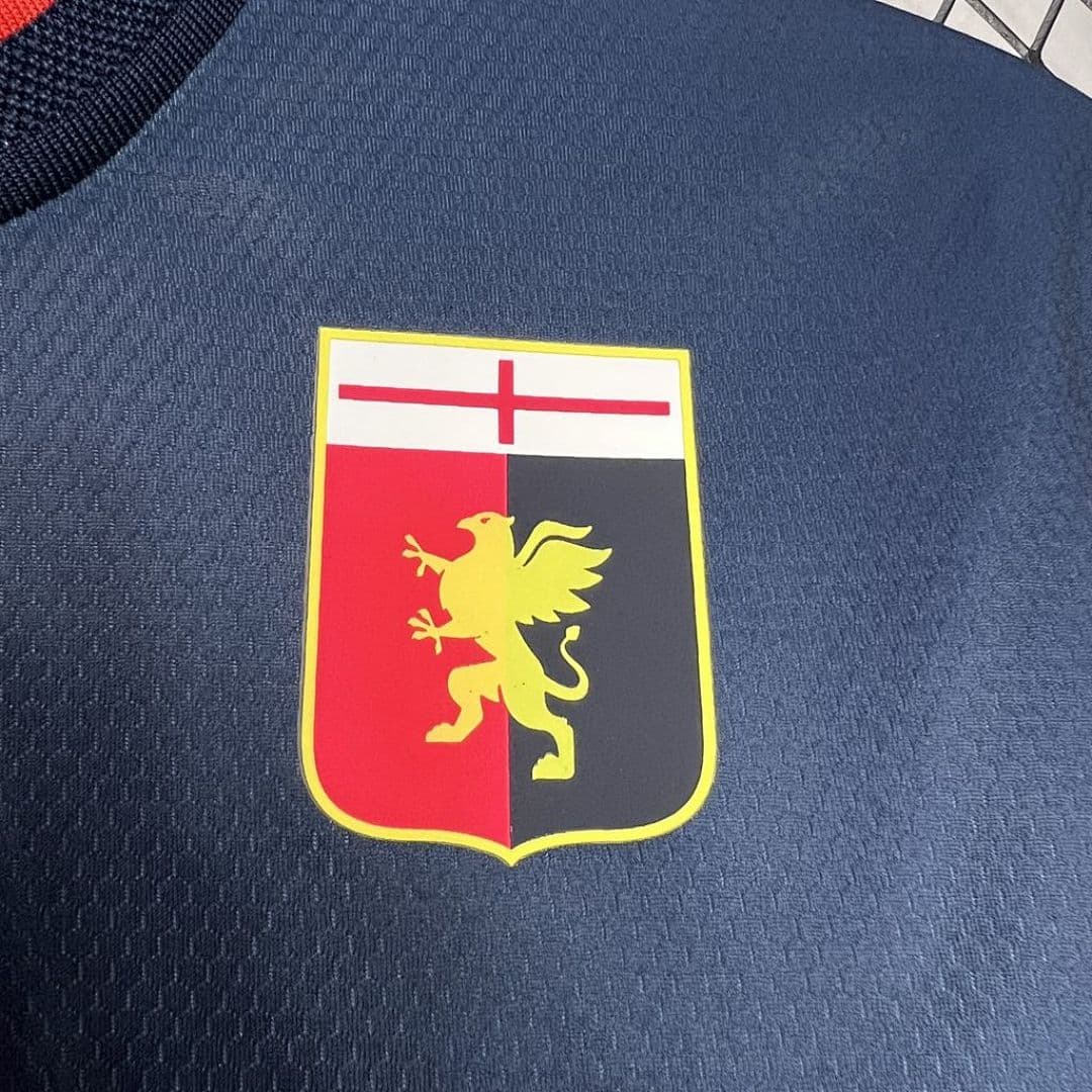 Genoa C F C 2024-2025 Maillot Domicile miniature 5