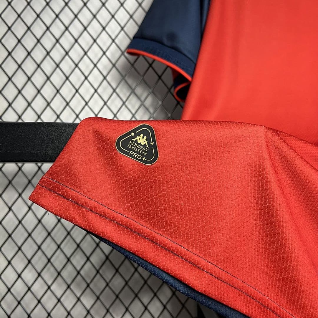 Genoa C F C 2024-2025 Maillot Domicile miniature 6