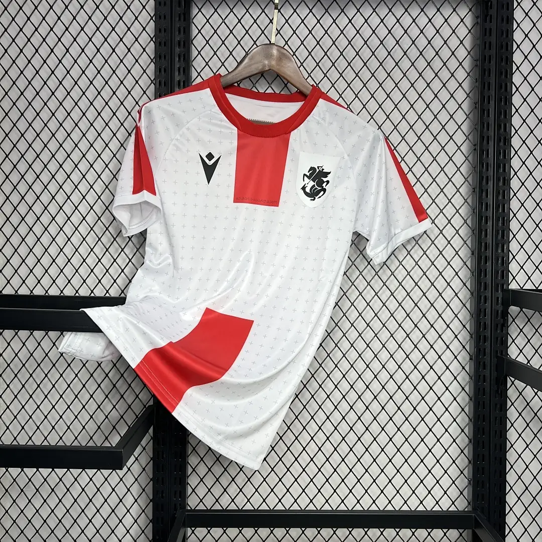 Georgia 2024-2025 Euro Maillot Domicile