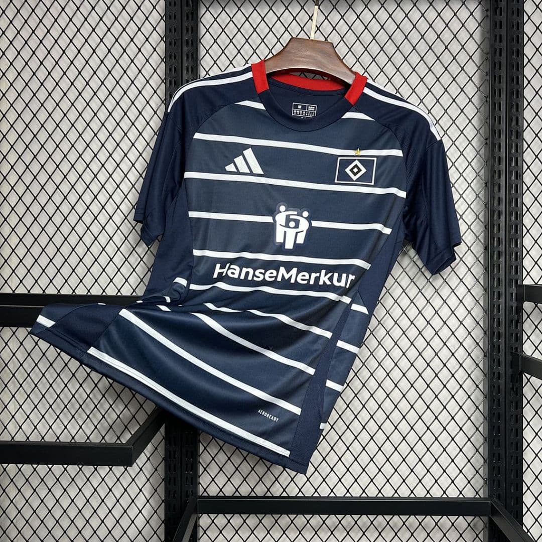 Hamburger Sv 2024-2025 Maillot Extérieur miniature 5