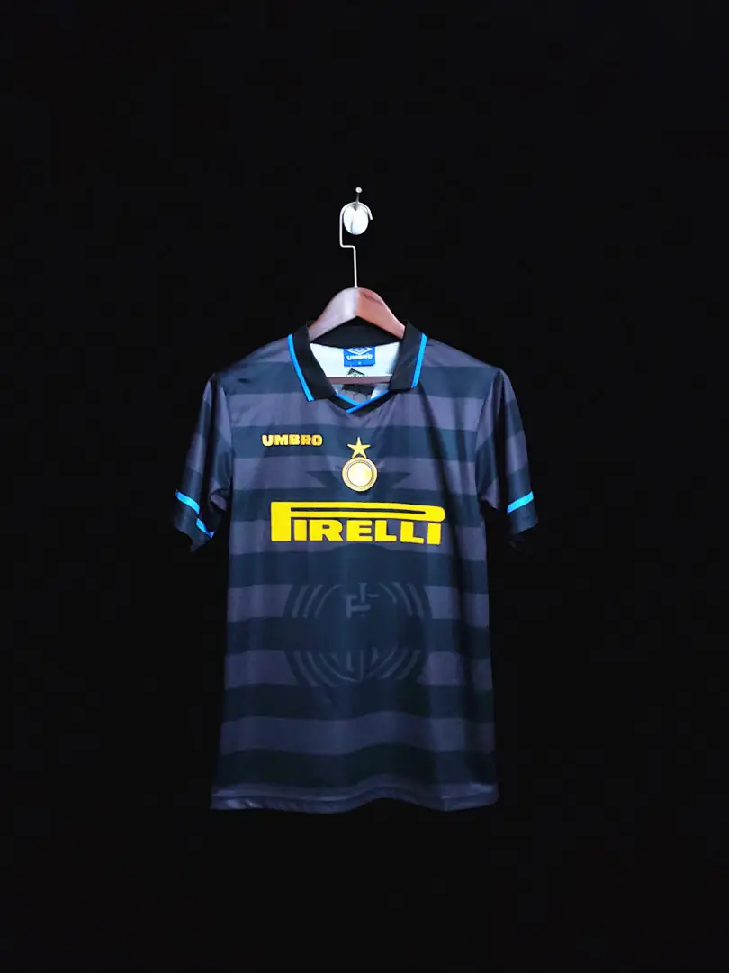 Inter Milan Maillot Exterieur Retro 2097-2098