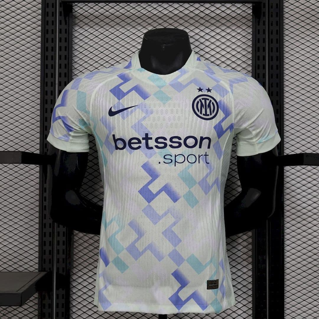 Inter Milan Maillot Exterieur Version Joueur miniature 4