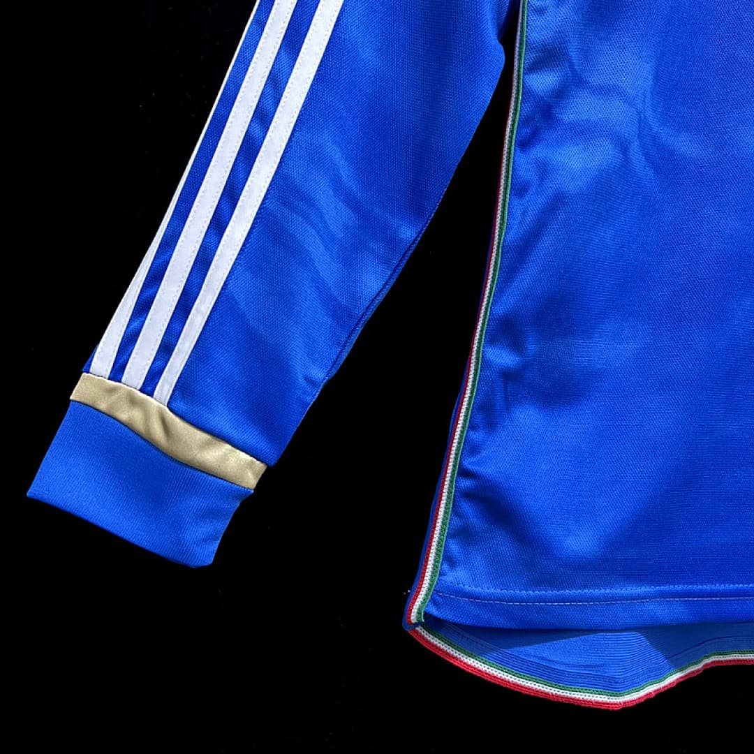 Italie Maillot Domicile Manches Longues miniature 5