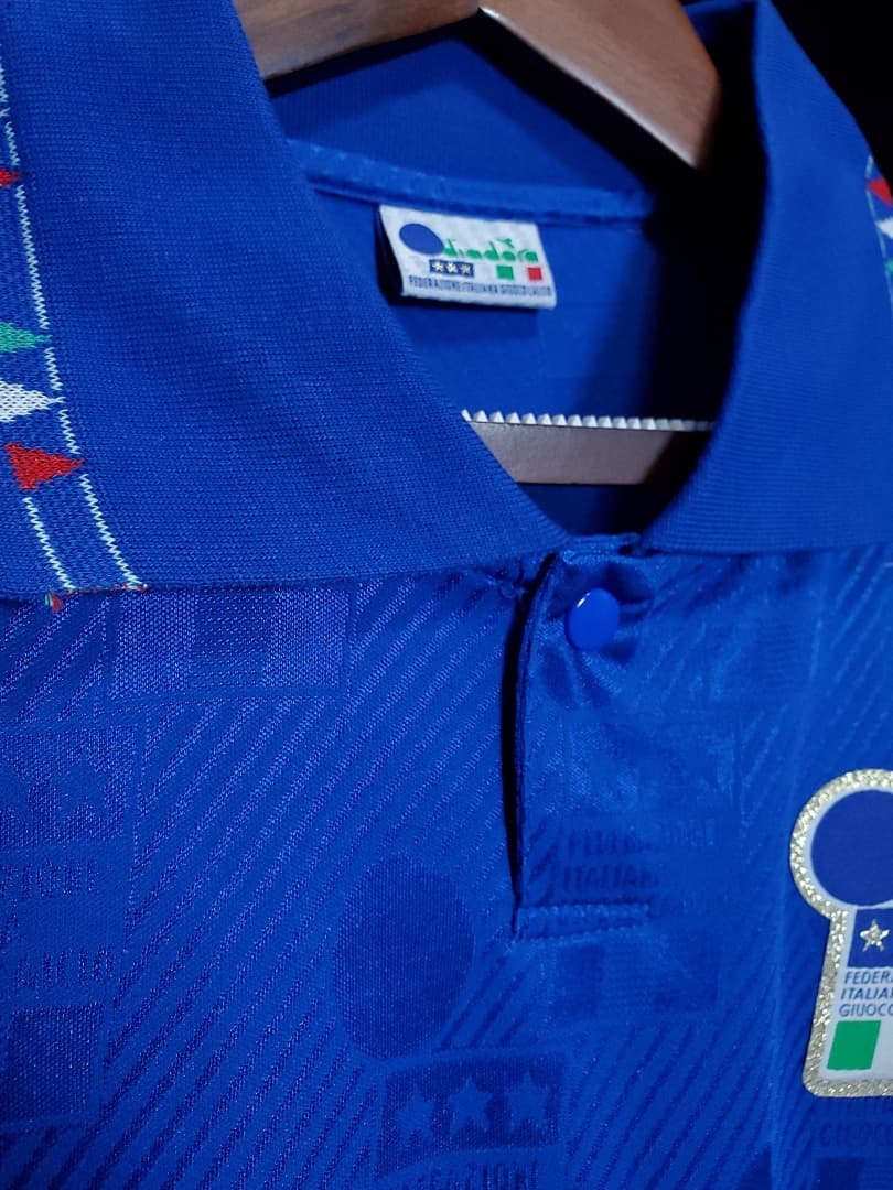Italie Maillot Domicile Retro 1994 miniature 9