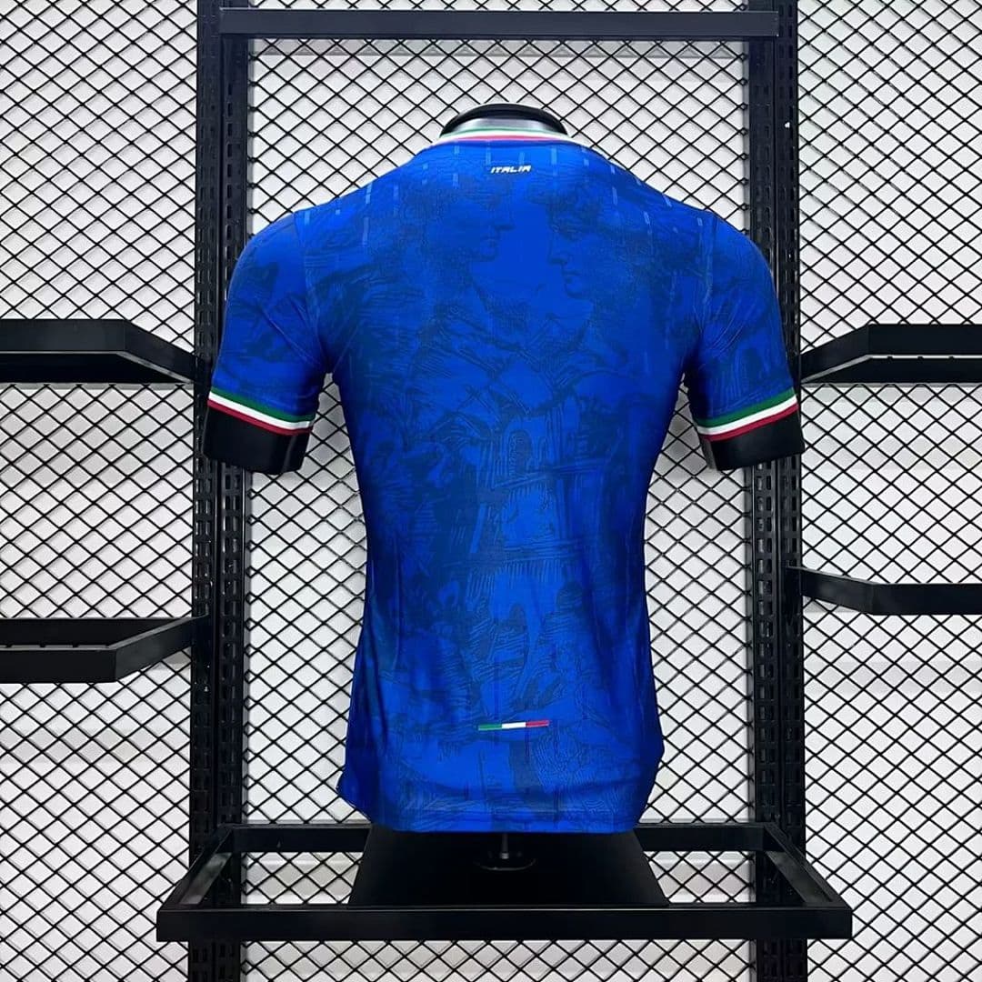 Italie Maillot Domicile Version Joueur miniature 3