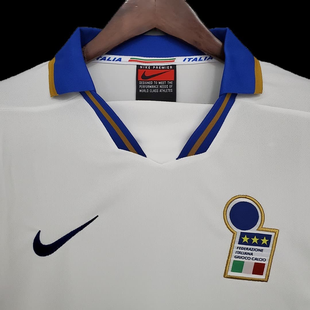 Italie Maillot Extérieur Retro 1996 miniature 3