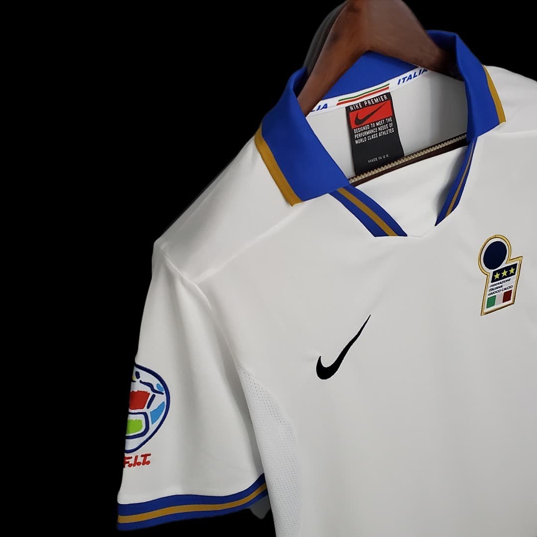 Italie Maillot Extérieur Retro 1996 miniature 8