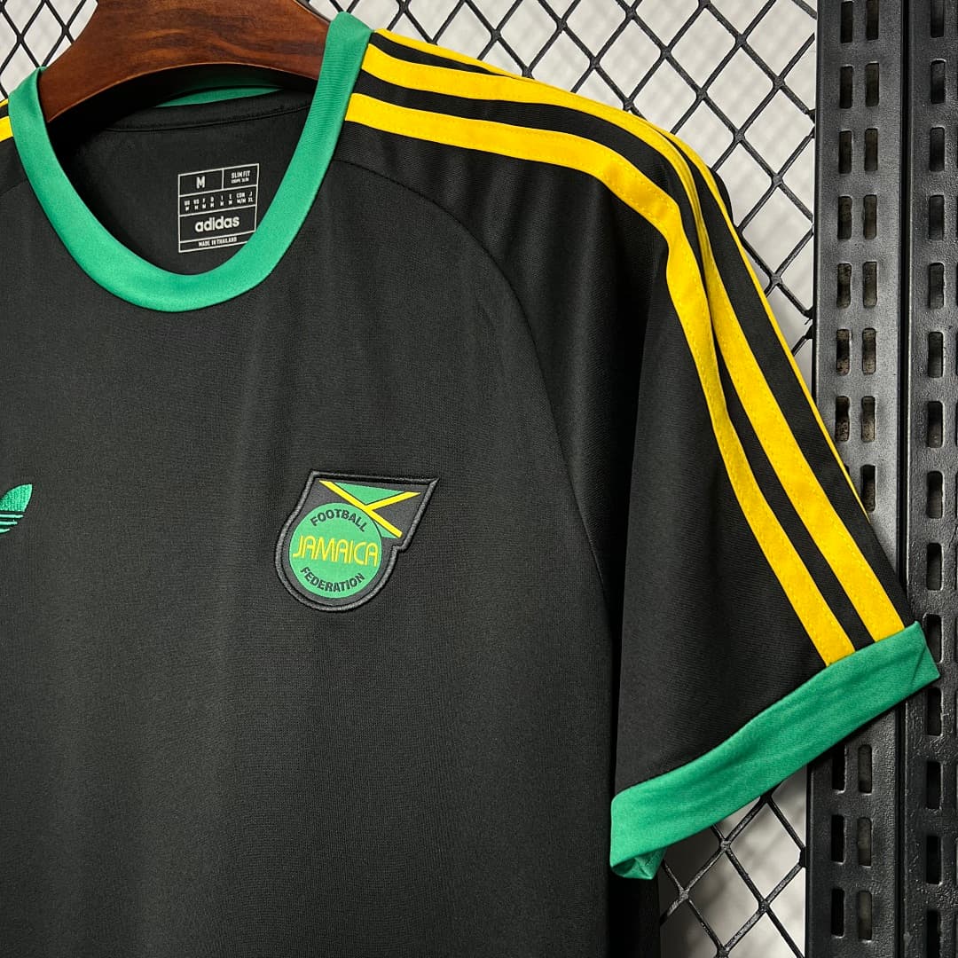 Jamaica 2024-2025 3 Stripes Maillot Domicile miniature 4
