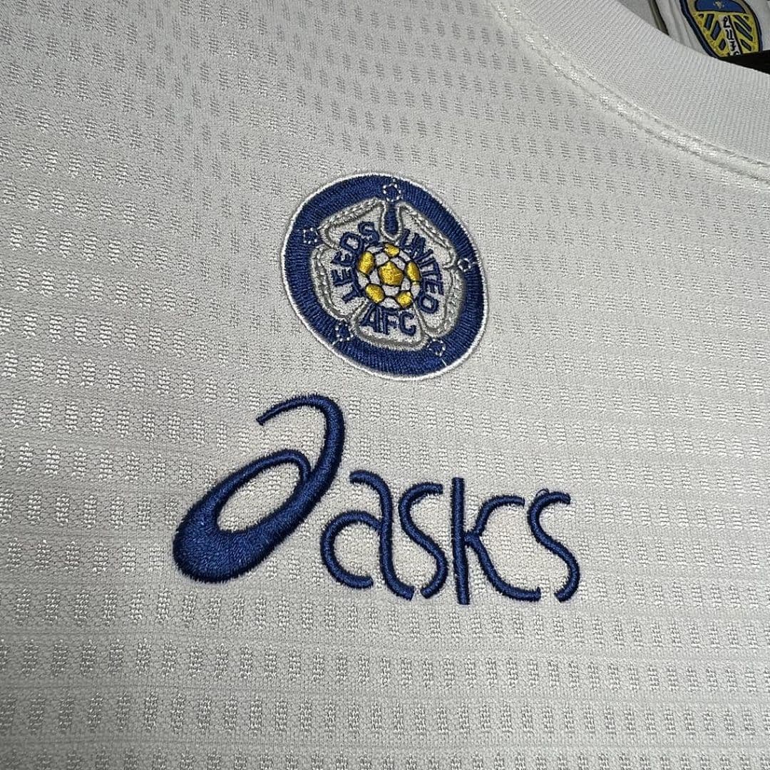 Leeds United F C 199596 Maillot Domicile Retro miniature 3