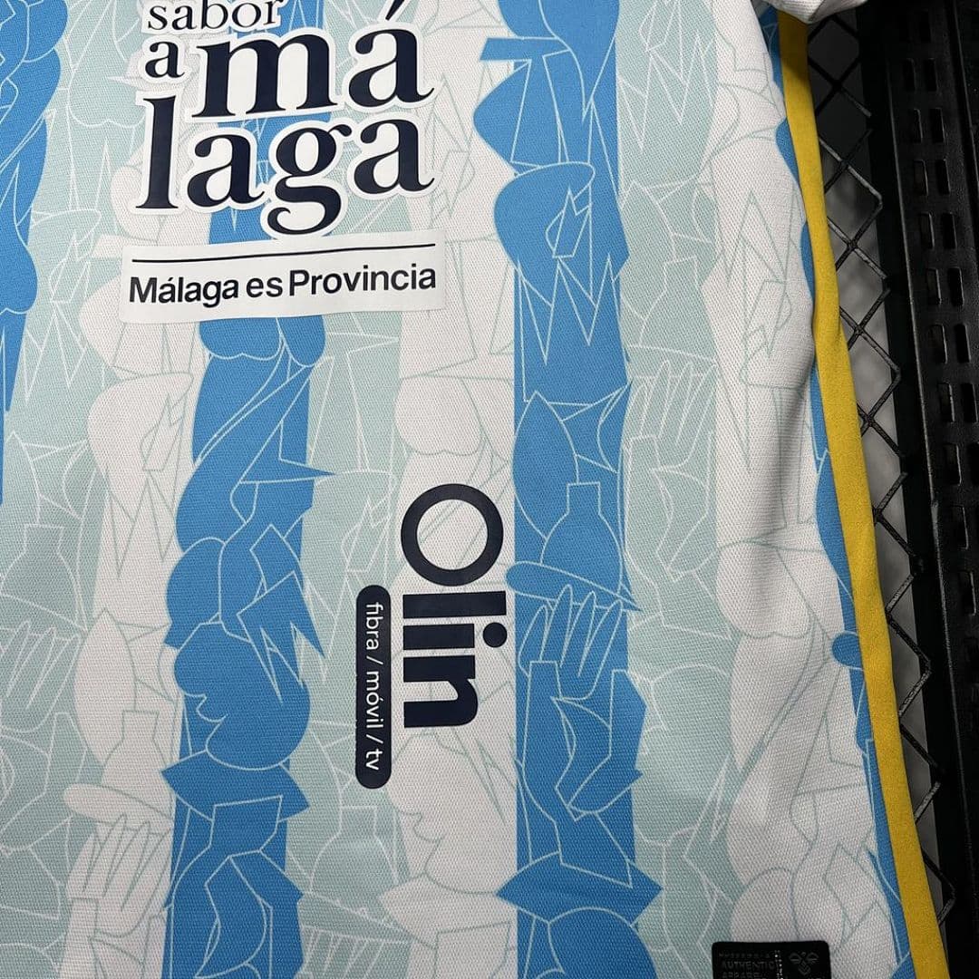 Malaga 2024-2025 Maillot Domicile miniature 4