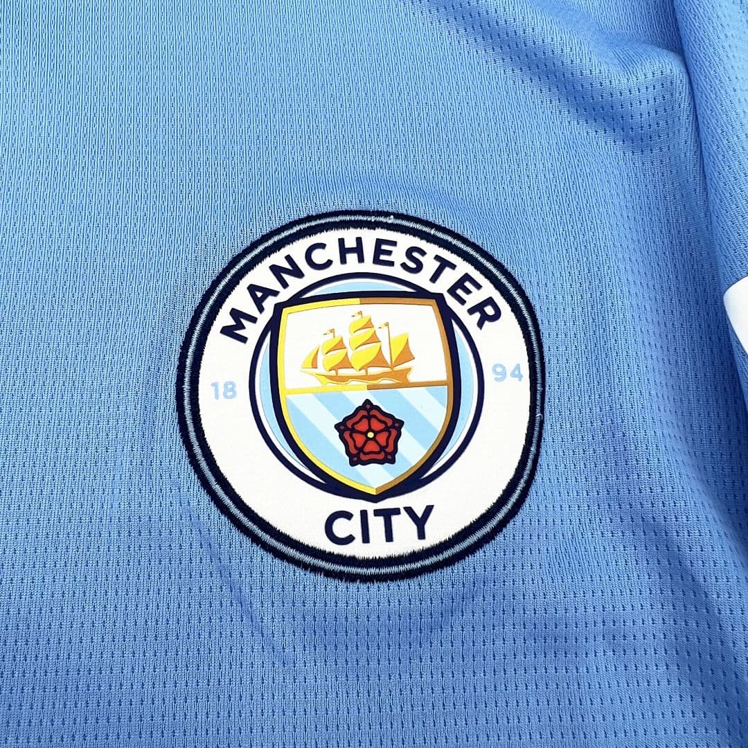 Manchester City Maillot Domicile miniature 3
