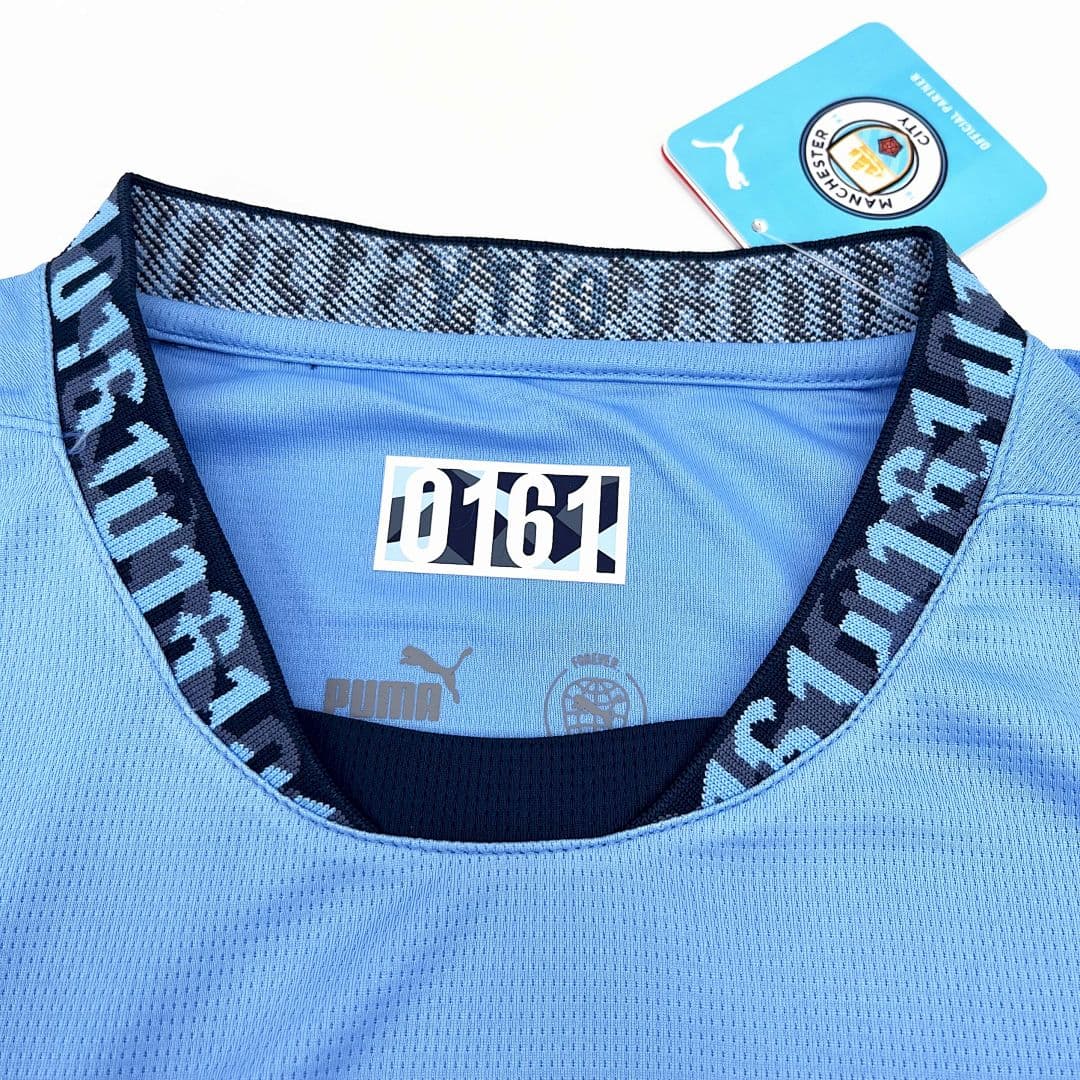 Manchester City Maillot Domicile miniature 4