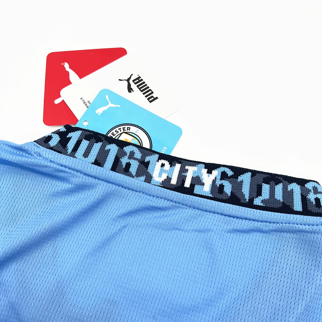 Manchester City Maillot Domicile miniature 6