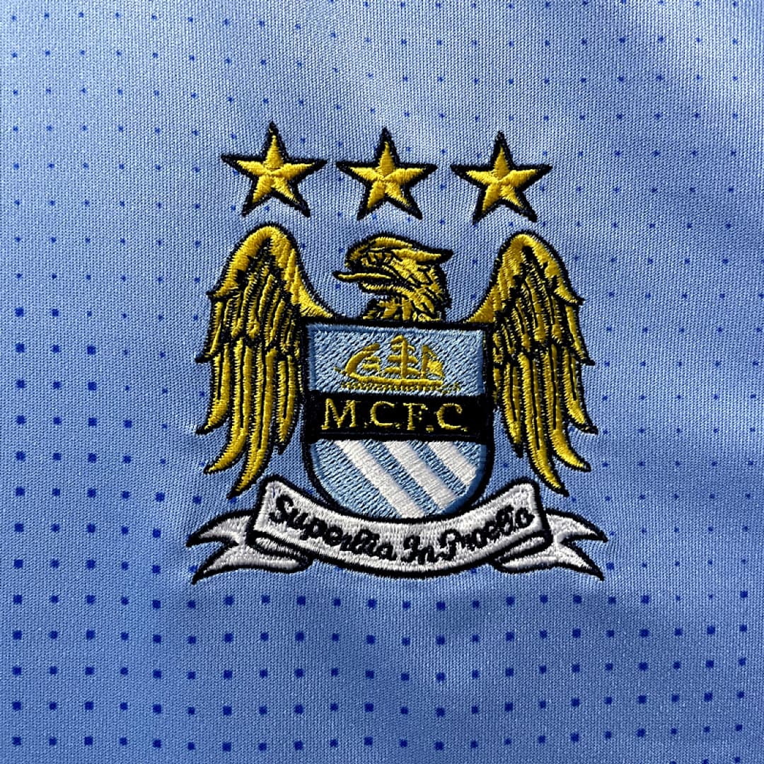 Manchester City Maillot Domicile Retro miniature 15