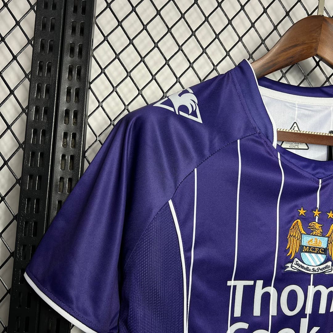 Manchester City Maillot Extérieur Retro miniature 3