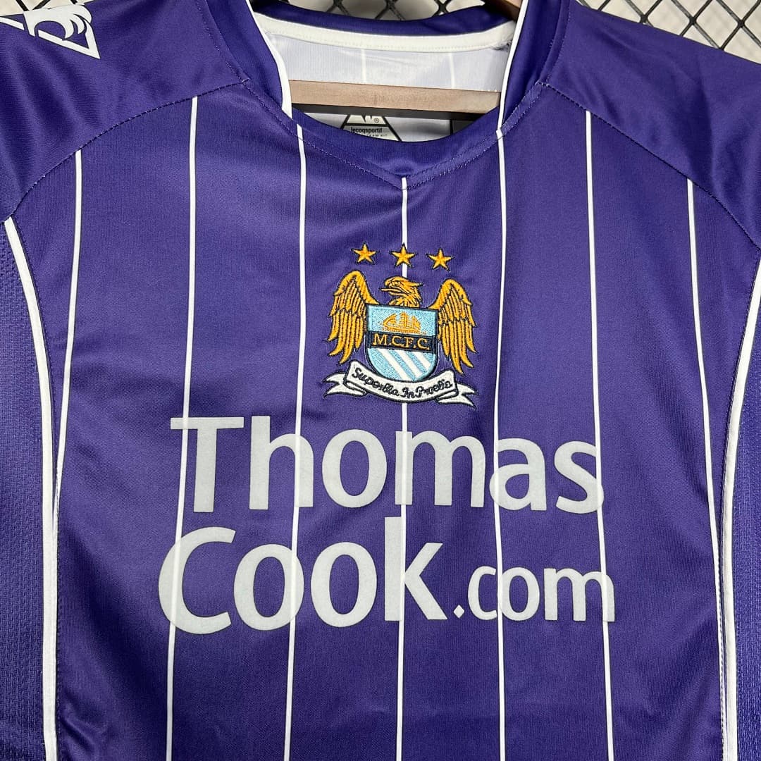 Manchester City Maillot Extérieur Retro miniature 4