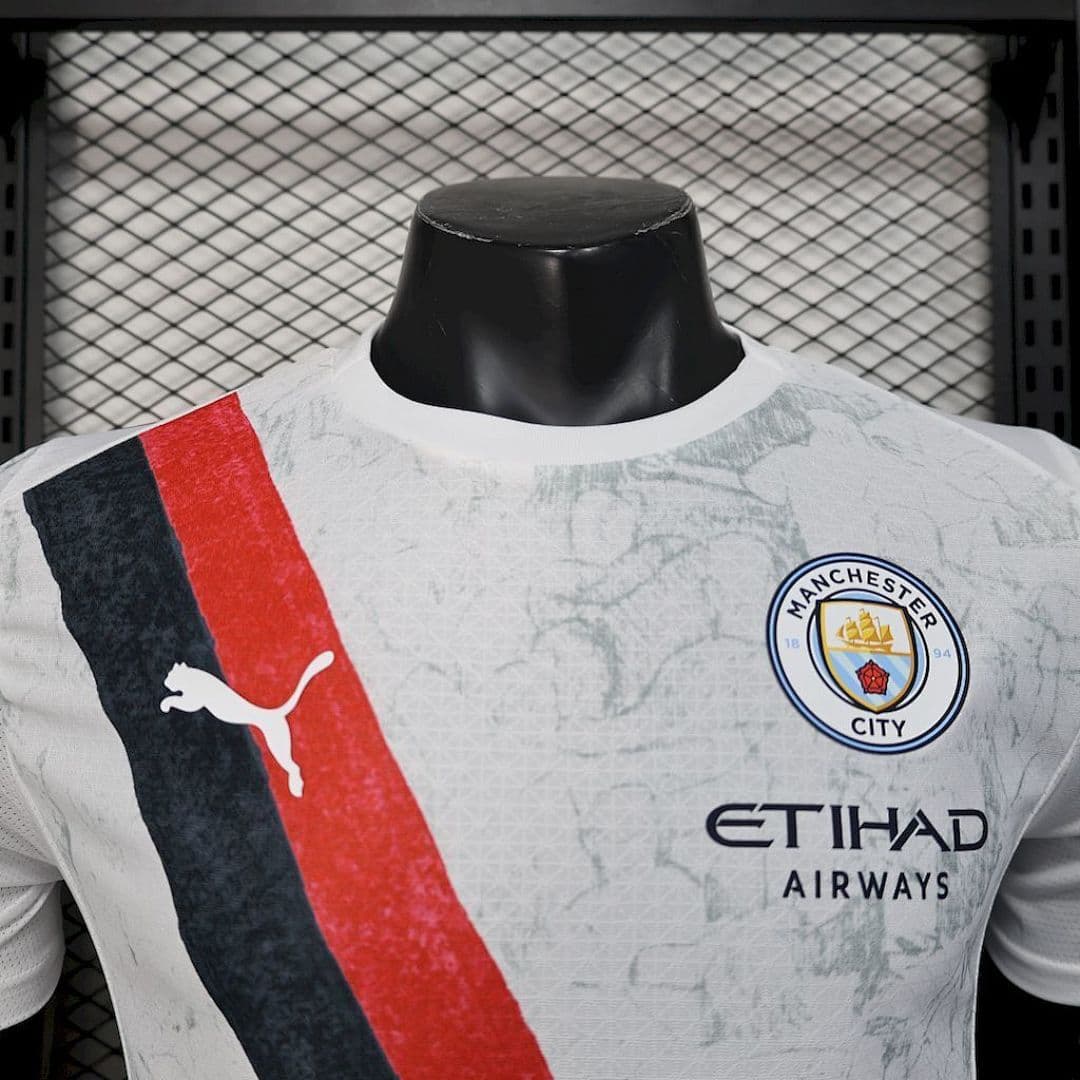 Manchester City Maillot Extérieur Version Joueur miniature 4