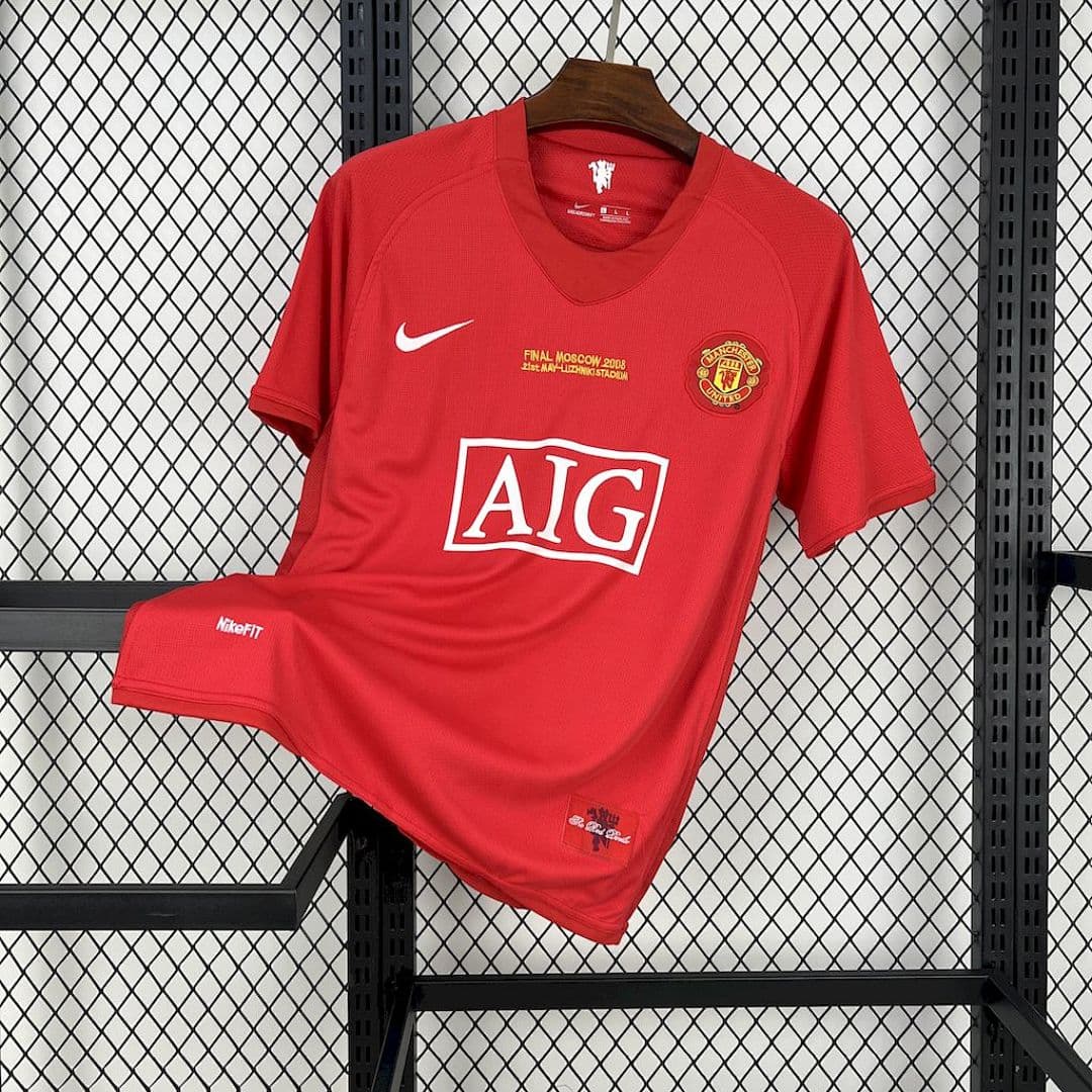Manchester United Maillot Domicile Retro miniature 10