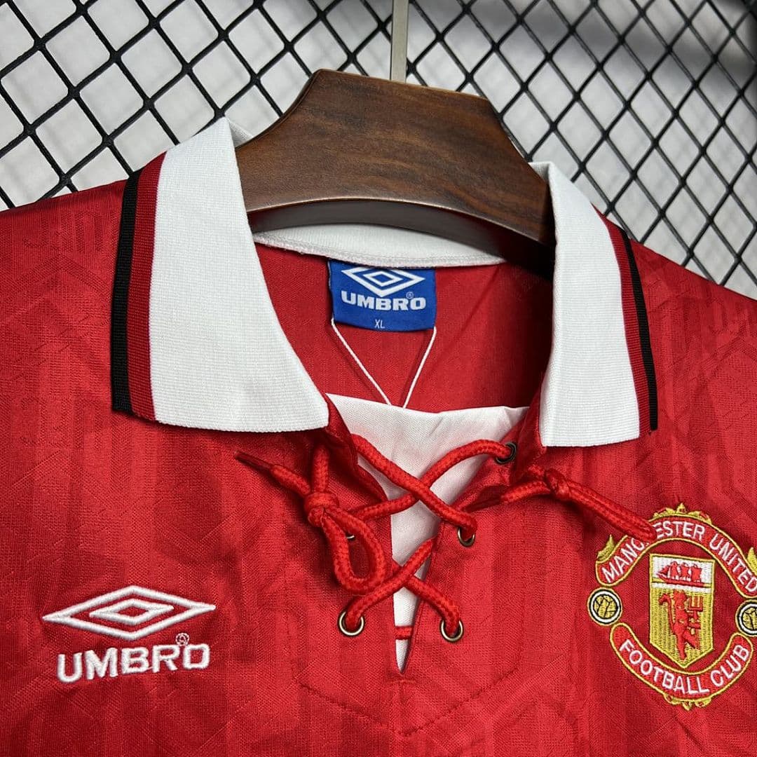 Manchester United Maillot Domicile Retro 1994 miniature 4