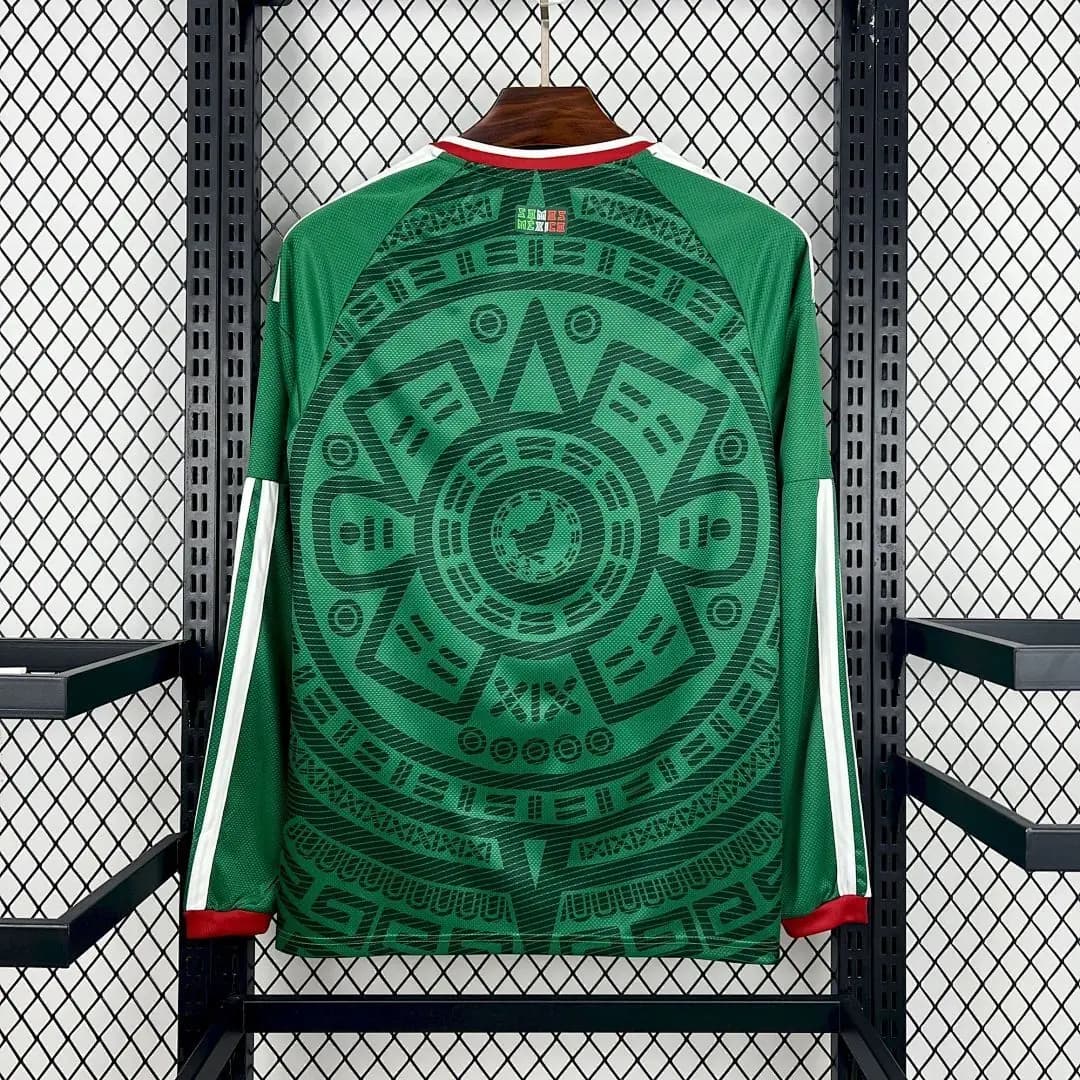 Mexique Maillot Domicile Manches Longues 2026 miniature 2