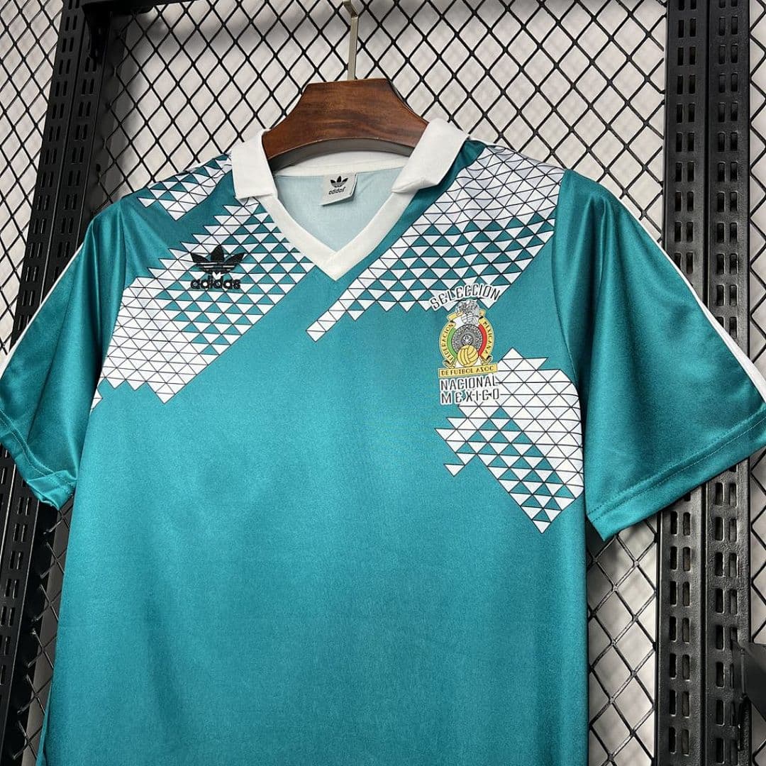 Mexique Maillot Domicile Retro 1990 miniature 3