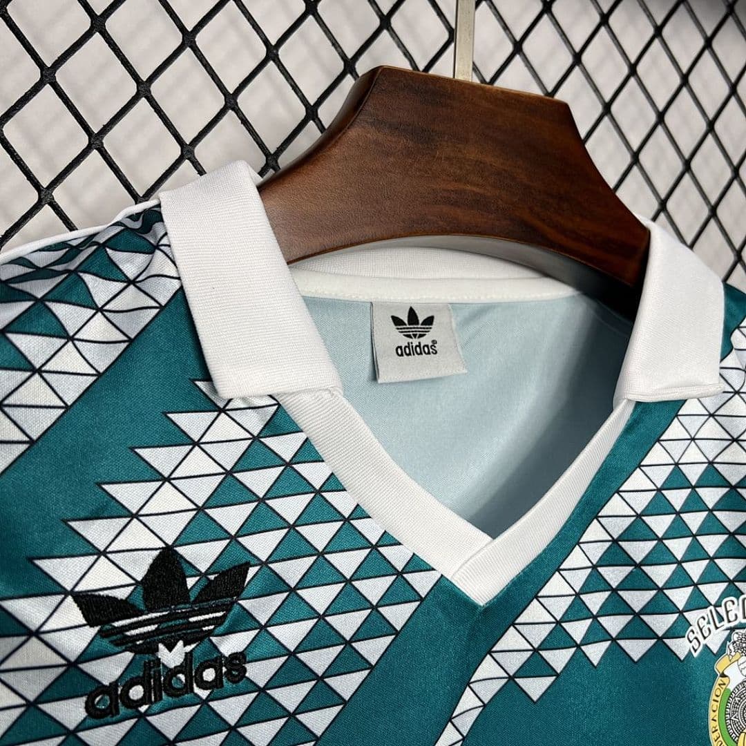 Mexique Maillot Domicile Retro 1990 miniature 4