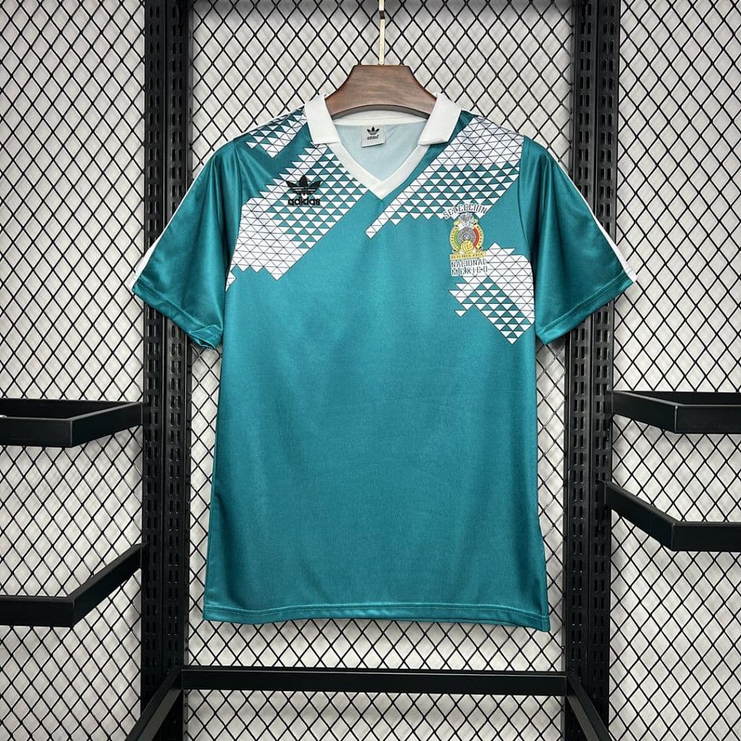 Mexique Maillot Domicile Retro 1990 miniature 5