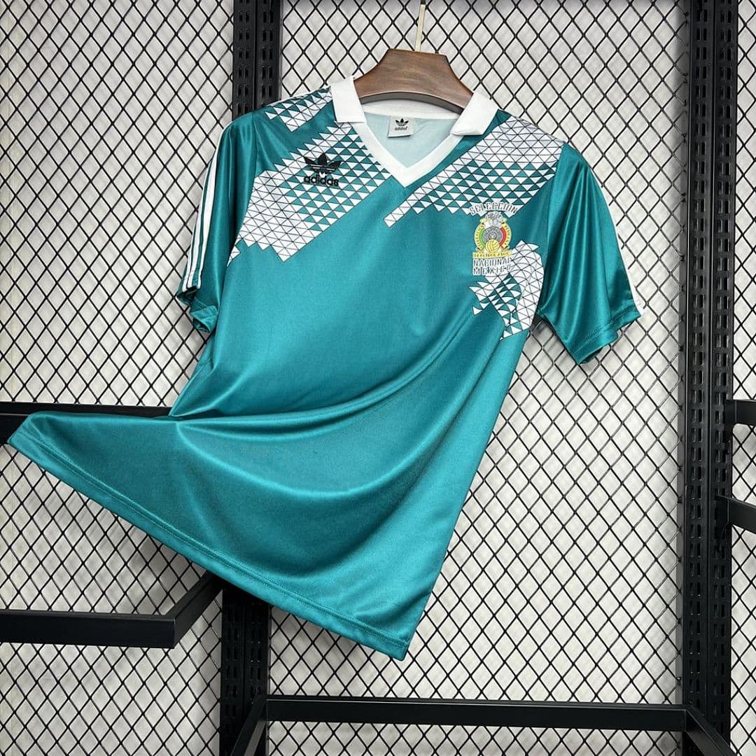Mexique Maillot Domicile Retro 1990 miniature 6