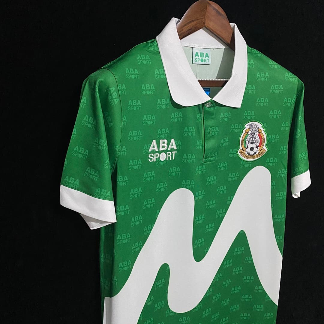 Mexique Maillot Domicile Retro 1995 miniature 4