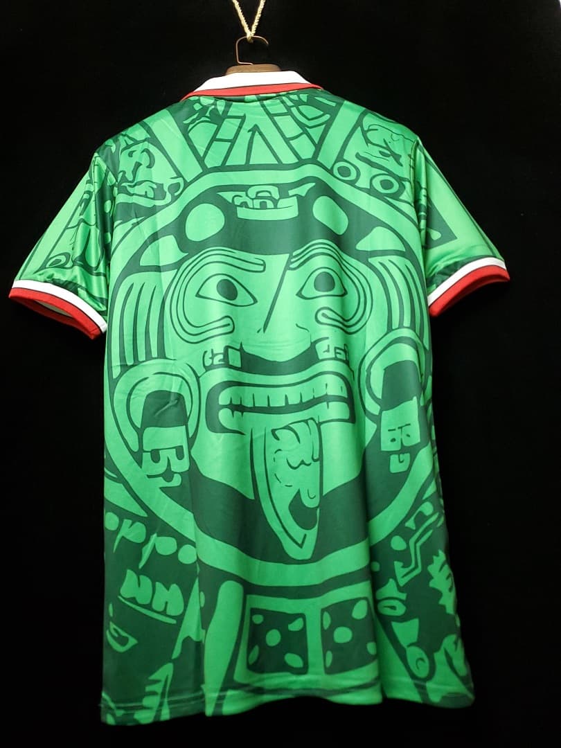 Mexique Maillot Domicile Retro 1998 miniature 7