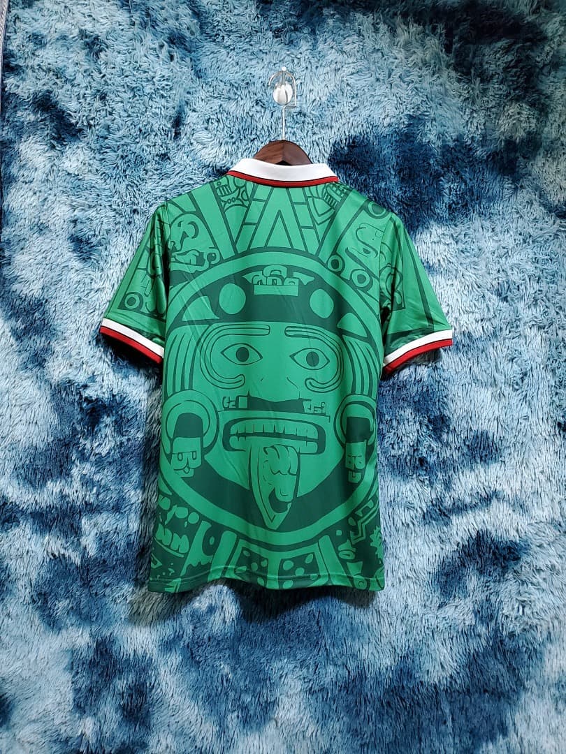 Mexique Maillot Domicile Retro 1998 miniature 9